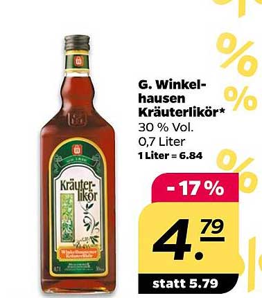 G. Winkelhausen Kräuterlikör*