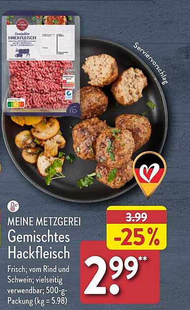 Gemischtes Hackfleisch