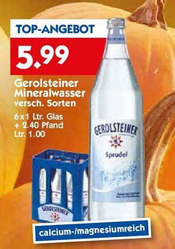 Gerolsteiner Mineralwasser