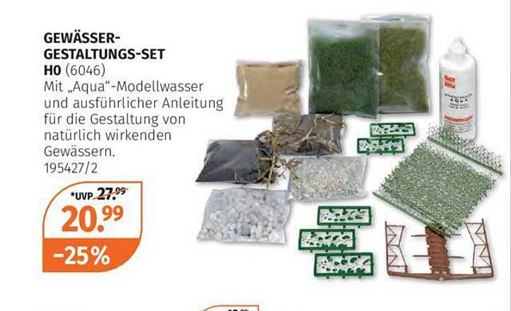 GEWÄSSER-GESTALTUNGS-SET HO (6046)