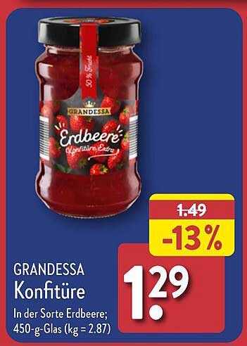 GRANDESSA Erdbeere Marmelade Extra