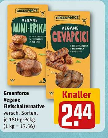 Greenforce Vegane Fleischalternative