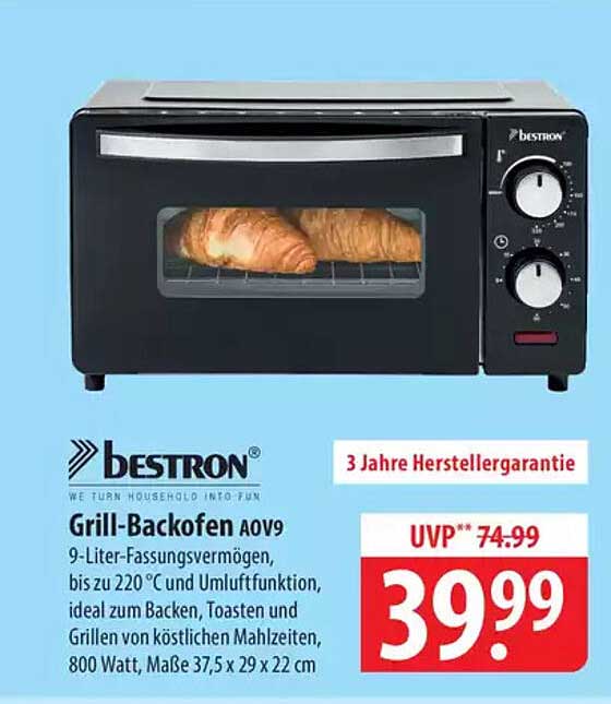 Grill-Backofen AOV9