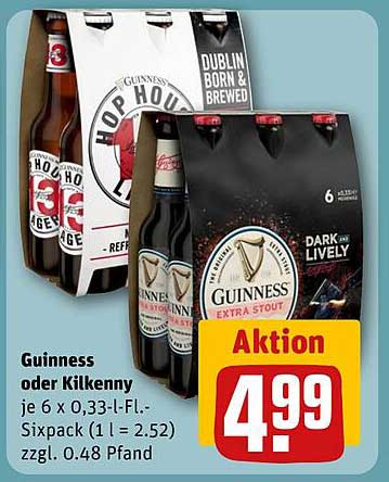 Guinness oder Kilkenny