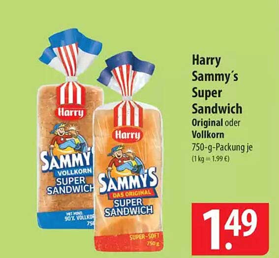 Harry Sammy’s Super Sandwich