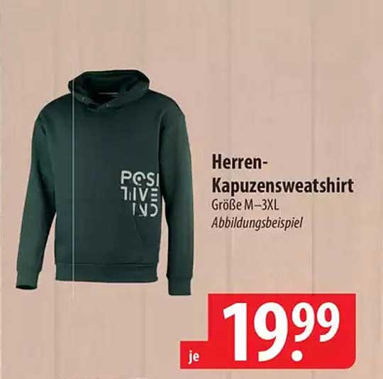 Herren-Kapuzensweatshirt