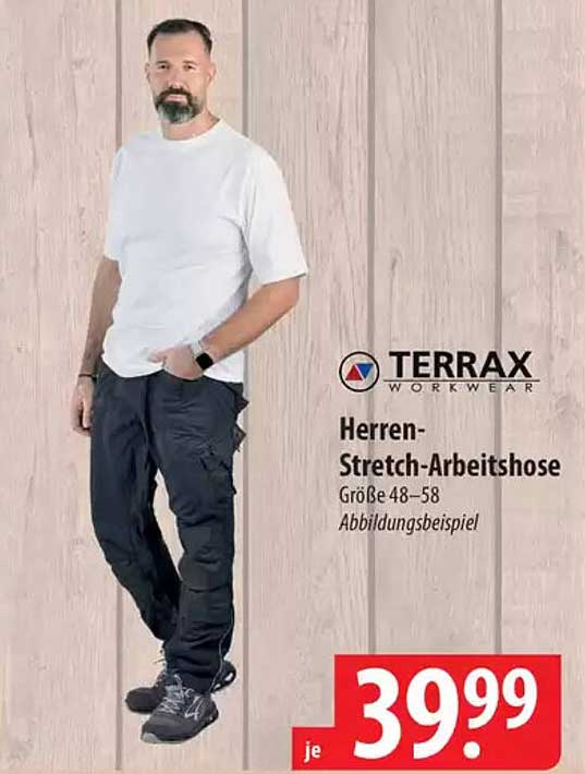 Herren-Stretch-Arbeitshose