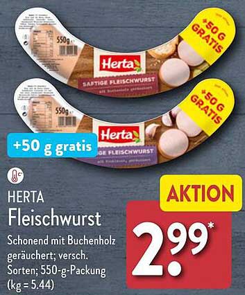 HERTA Fleischwurst