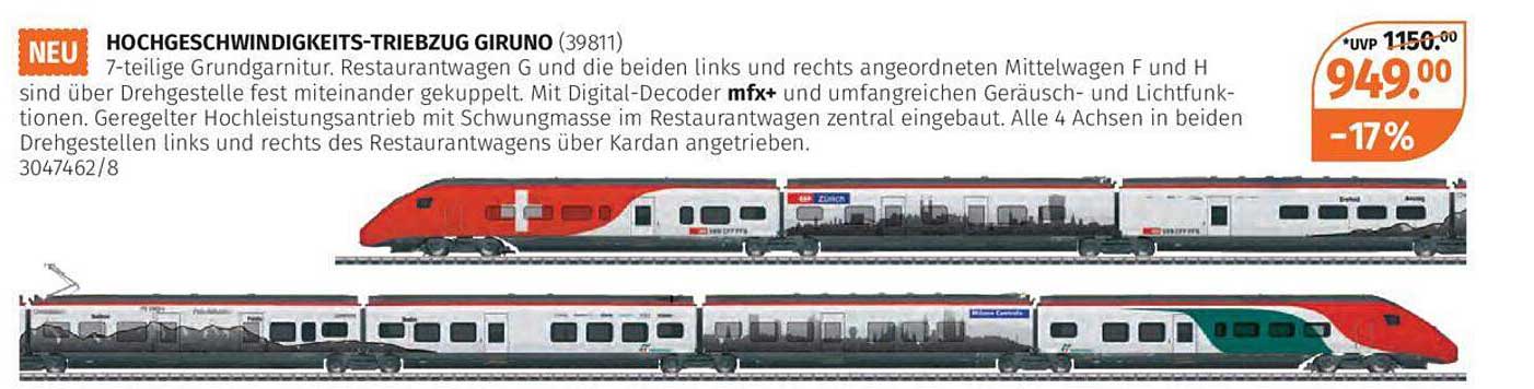 HOCHGESCHWINDIGKEITS-TRIEBZUG GIRUNO