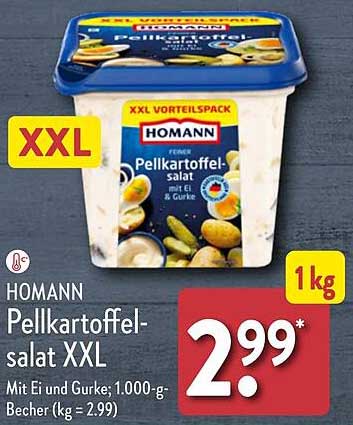 HOMANN Pellkartoffelsalat XXL