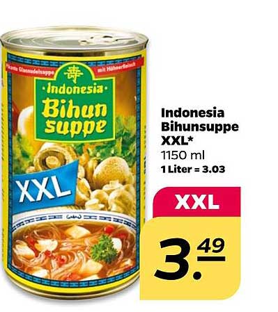 Indonesia Bihunsuppe XXL*