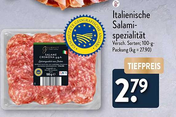 Italienische Salami-spezialität