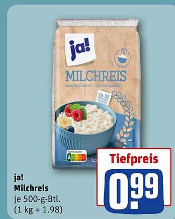 ja! Milchreis