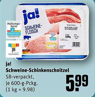 ja! Schweine-Schinkenschnitzel