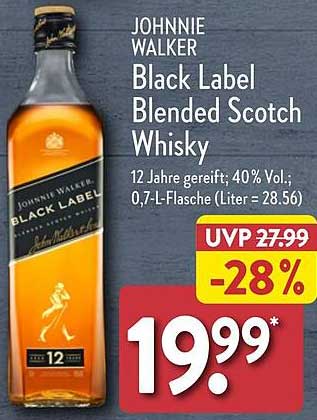 Johnnie Walker Black Label Blended Scotch Whisky