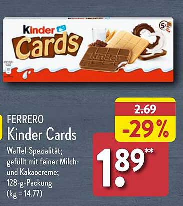 Kinder Cards