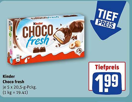 Kinder Choco fresh