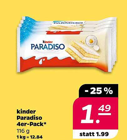 kinder Paradiso 4er-Pack*