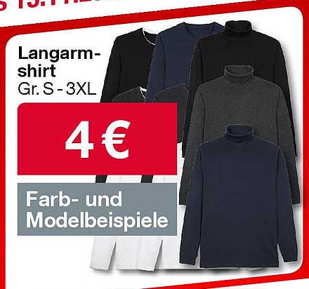 Langarmshirt