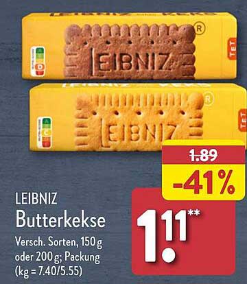 LEIBNIZ Butterkekse