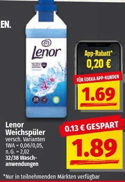 Lenor Weichspüler