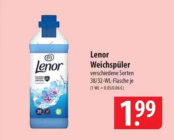 Lenor Weichspüler