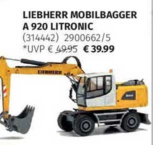 LIEBHERR MOBILBAGGER A 920 LITRONIC