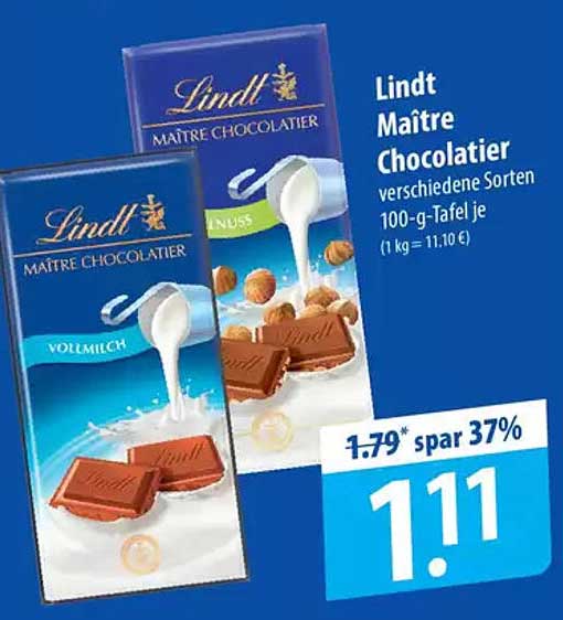 Lindt Maître Chocolatier