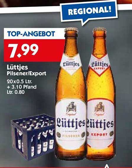 Lüttjes Pilsener/Export