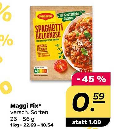 Maggi Fix* Spaghetti Bolognese