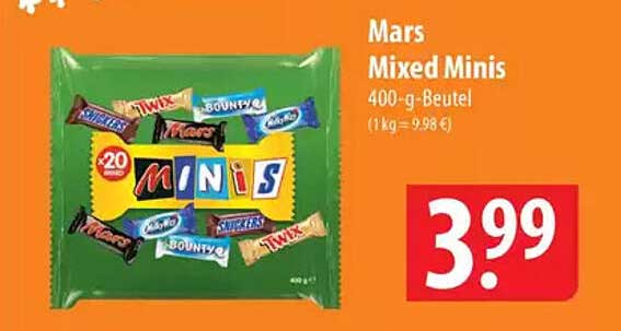 Mars Mixed Minis