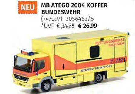 MB ATEGO 2004 KOFFER BUNDESWEHR