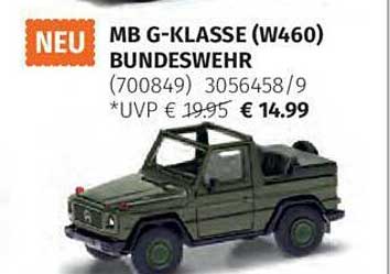 MB G-KLASSE (W460) BUNDESWEHR