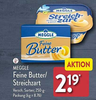 MEGGLE Feine Butter/ Streichzart