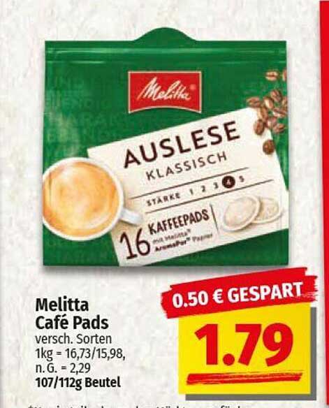 Melitta Café Pads