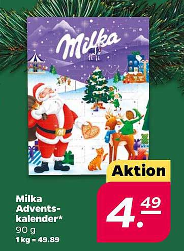 Milka Adventskalender*