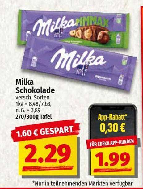 Milka Schokolade