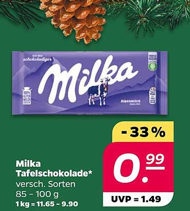 Milka Tafelschokolade*