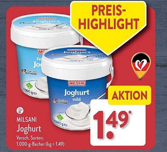 MILSANI Joghurt