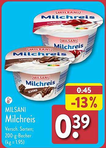 MILSANI Milchreis