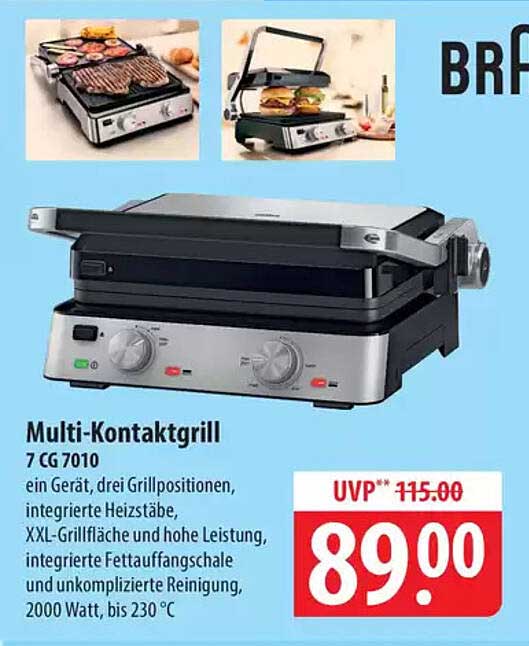 Multi-Kontaktgrill