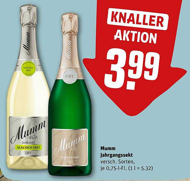 Mumm Jahrgangsekt