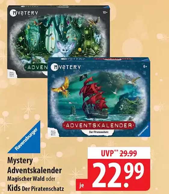 Mystery Adventskalender Der Piratenschatz