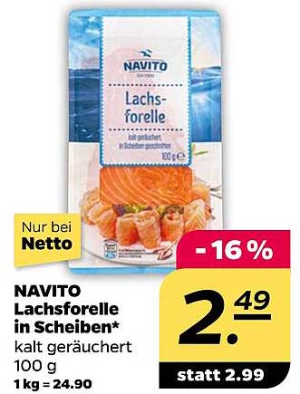 NAVITO Lachsforelle in Scheiben*