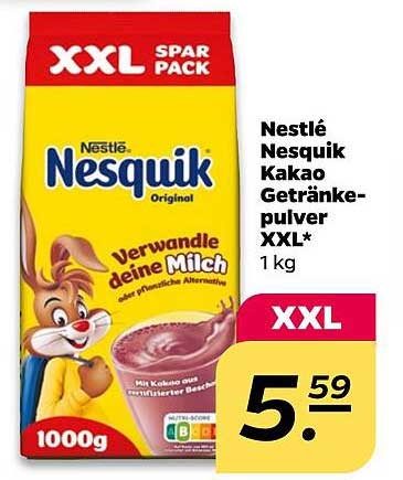 Nestlé Nesquik Kakao Getränkepulver XXL*