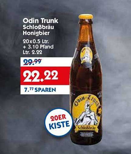 Odin Trunk Schloßbräu Honigbier