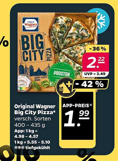 Original Wagner Big City Pizza*