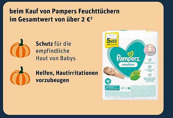 Pampers Feuchttüchern