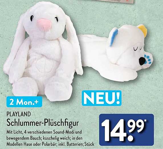 PLAYLAND Schlummer-Plüschfigur