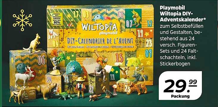 Playmobil Wiltopia DIY-Adventskalender